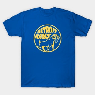 Detroit Rams Yellow T-Shirt